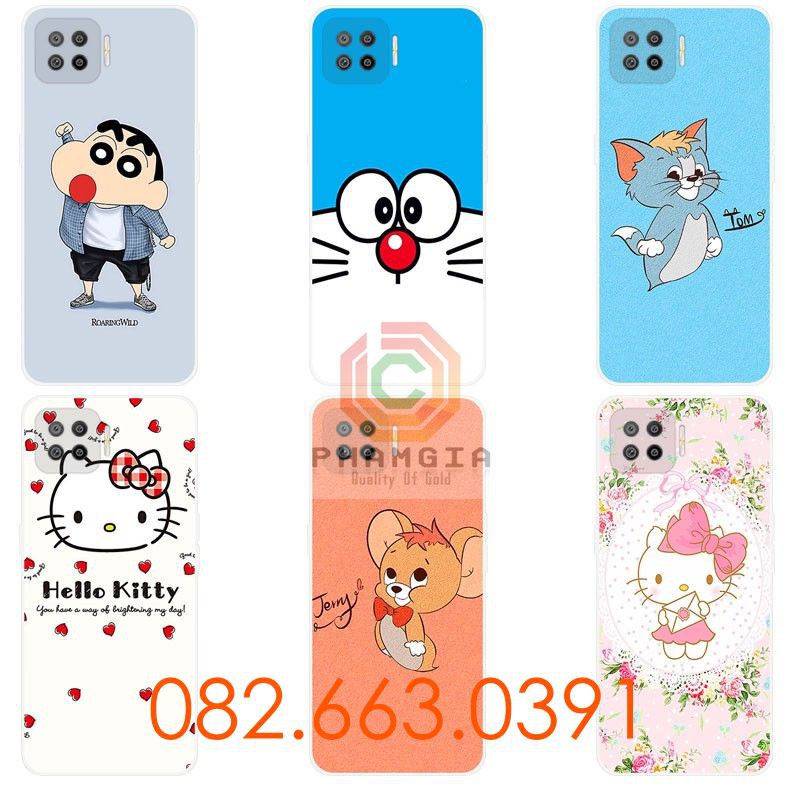 Ốp lưng Oppo A73 dẻo in hình dễ thương