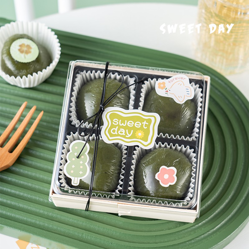 Hộp đựng bánh, hộp nhựa thực phẩm, đựng bánh kẹo caro phong cách hàn quốc - POPPY STORE