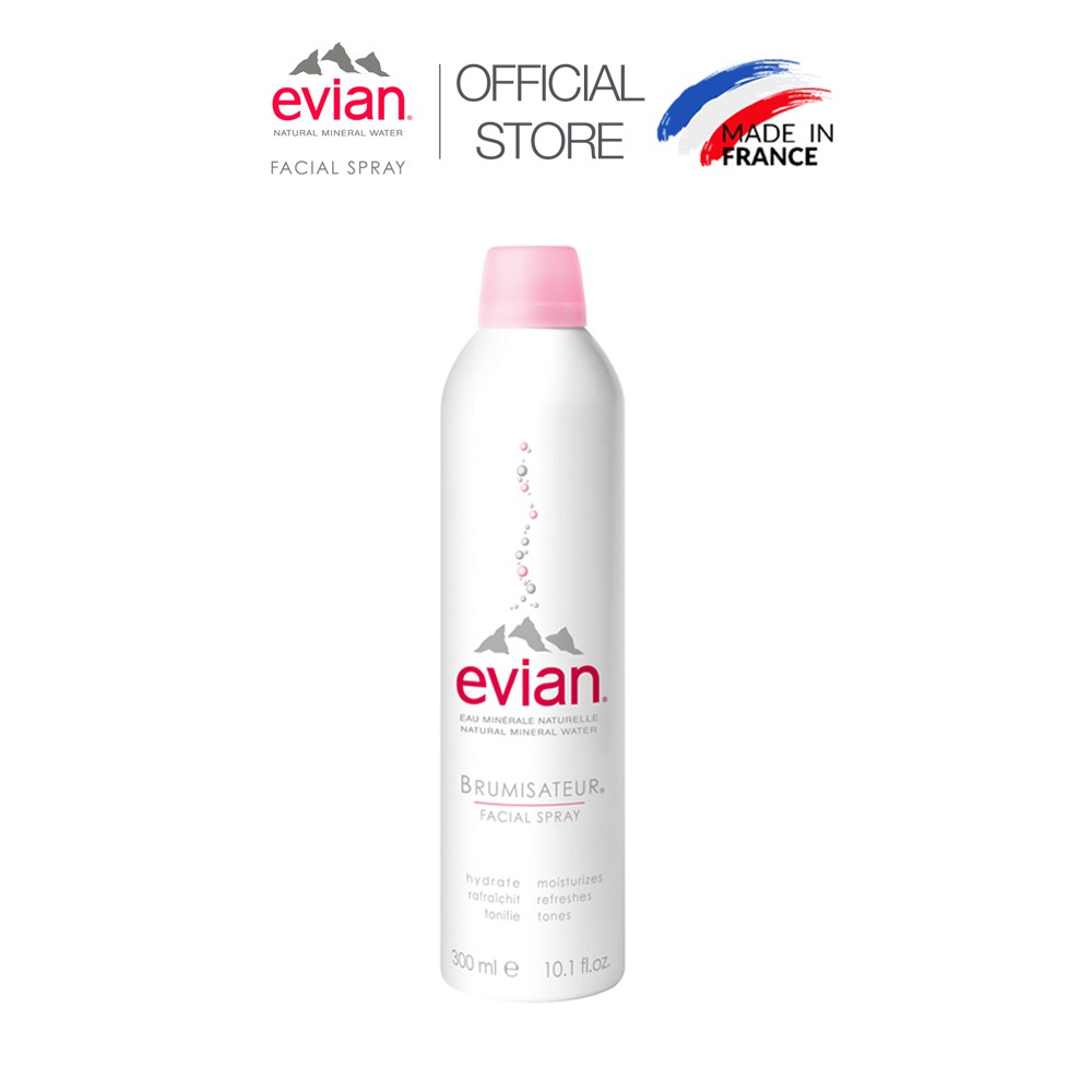 Xịt khoáng cấp ẩm và làm dịu da evian® Facial Spray 300ml | BigBuy360 - bigbuy360.vn