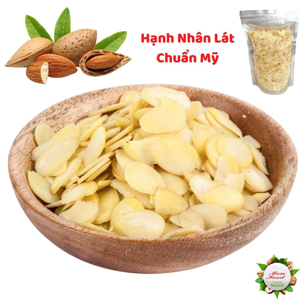 Hạnh Nhân Cắt Lát Chuẩn Mỹ Loại 1, Hạt Hạnh Nhân Đạt Tiêu Chuẩn VSATTP, ToFood86