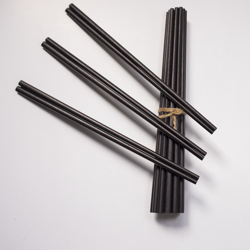 Bộ 10 đôi đũa ăn cơm cao cấp đũa gỗ đen CHIU LIU, đũa đẹp tự nhiên không hoá chất, không cong vênh, chống mốc