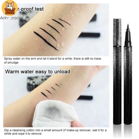 Bút Kẻ Mắt Chống Nước Lâu Trôi Tự Nhiên Thiết Kế Vỏ Lấp Lánh Ánh Sao