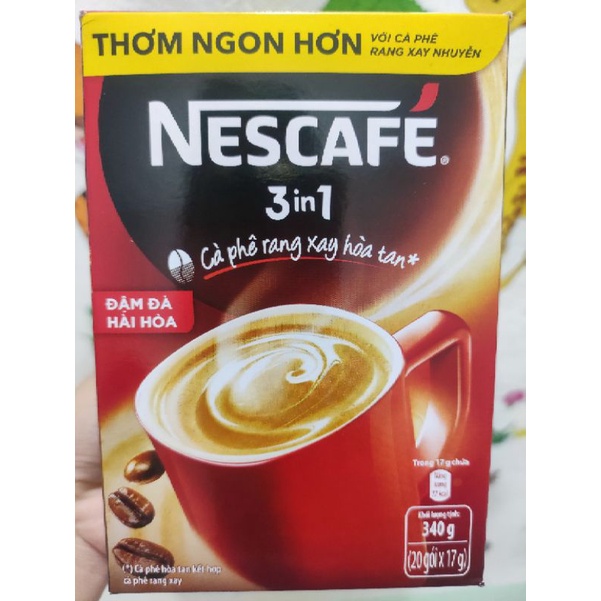 Nescafé hộp 20 gói*17g