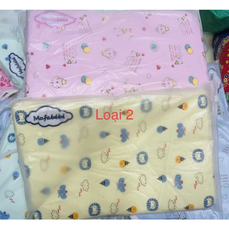 Gối cao su non thông hơi MAFABEBE chống ngạt, chống méo đầu cho bé sơ sinh