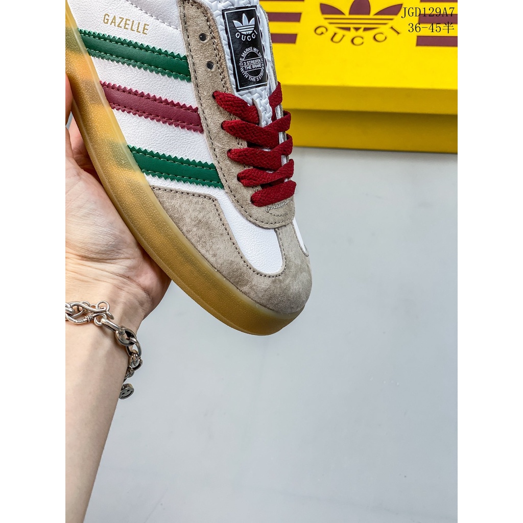 Sang Trọng Ý-Gucci vs. Giày Thể Thao Adidas Originals Gazelle "Weird" Phong Cách Retro