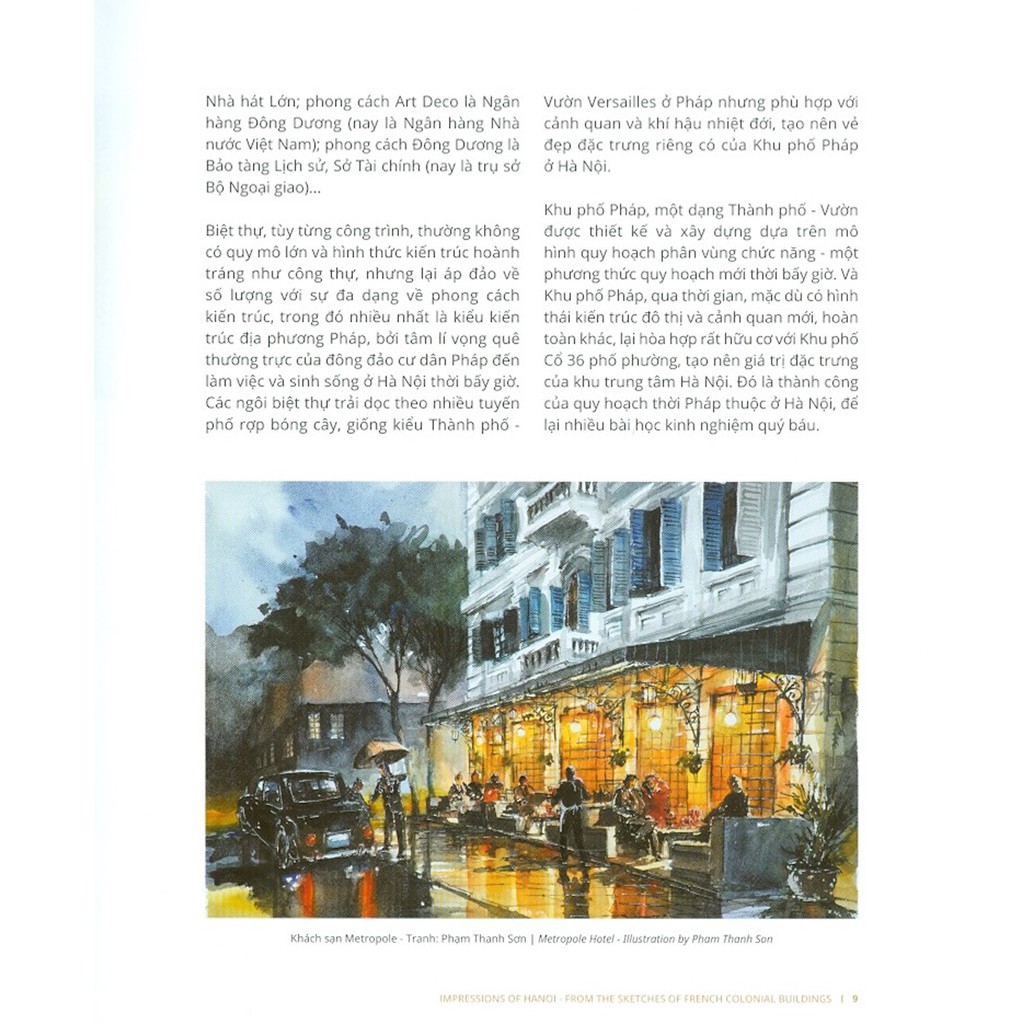 Sách - Ấn Tượng Hà Nội Từ Kí Hoạ Những Công Trình Thời Pháp | BigBuy360 - bigbuy360.vn