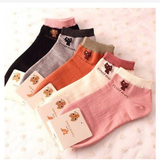 Set 3 đôi tất mèo cổ ngắn cho nữ