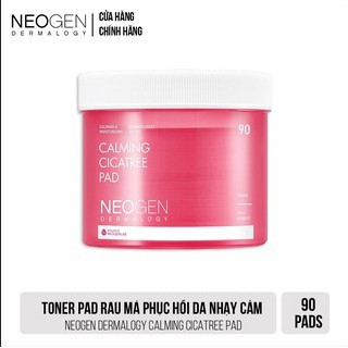 Toner Pad Rau Má Phục Hồi Da Nhạy Cảm Neogen Dermalogy Calming Cica Tree Pad 150ml (90 Pads)