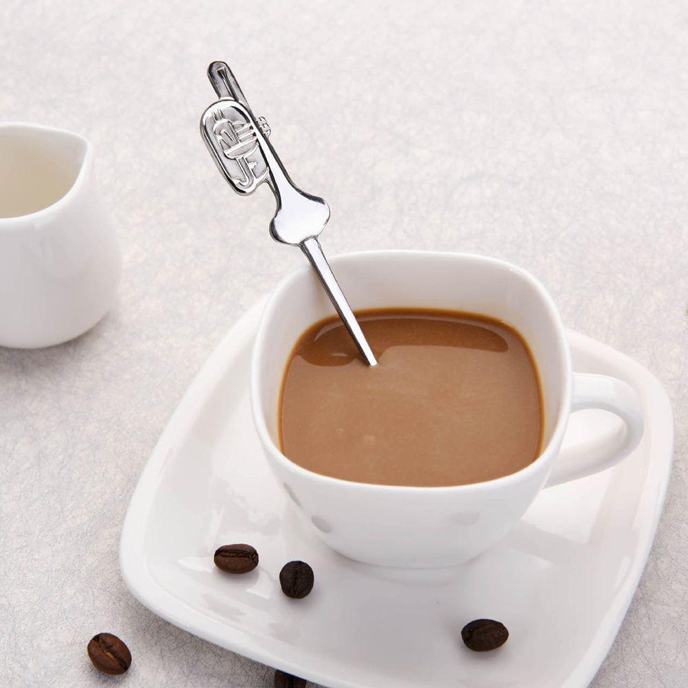 Muỗng Cà Phê Bằng Thép Không Gỉ Hình Nốt Nhạc