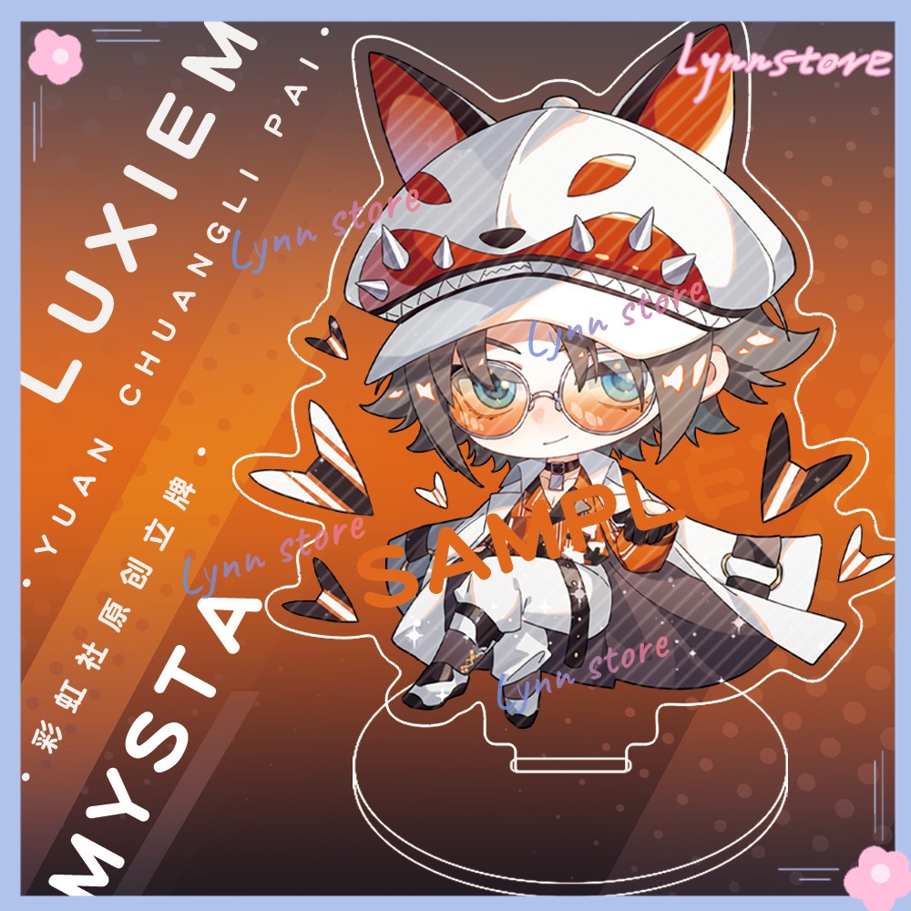 Luxiem Mô Hình Nhân Vật Anime Bằng Acrylic Đứng Được Ike Eveland Mysta Rias Vox Akuma Luca Kaneshiro Shu Yamino