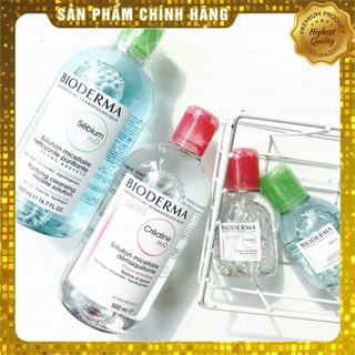 Tẩy Trang Bioderma⚡️CÓ MÃ FREE SHIP⚡️ Nước Tẩy Trang 𝟱𝟬𝟬𝑴𝑳 ⚡️𝑪𝒉𝒖𝒂̂̉𝒏 𝑪𝒉𝒊́𝒏𝒉 𝑯𝒂̃𝒏𝒈 ⚡️ Nội Địa Pháp