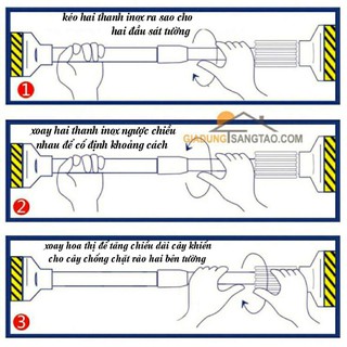 Cây phơi đồ - cây phơi quần áo gấp gọn đa năng - không cần khoan vít -Tháo lắp dễ dàng