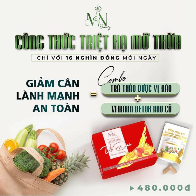 [GIÁ SỈ] TRÀ THẢO DƯỢC GIẢM CÂN VỊ ĐÀO ĐÔNG ANH