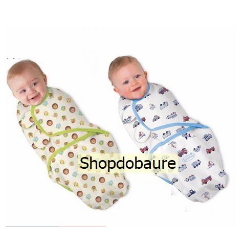 Ủ kén cotton cho bé Swaddle me - 𝐊𝟒𝟒