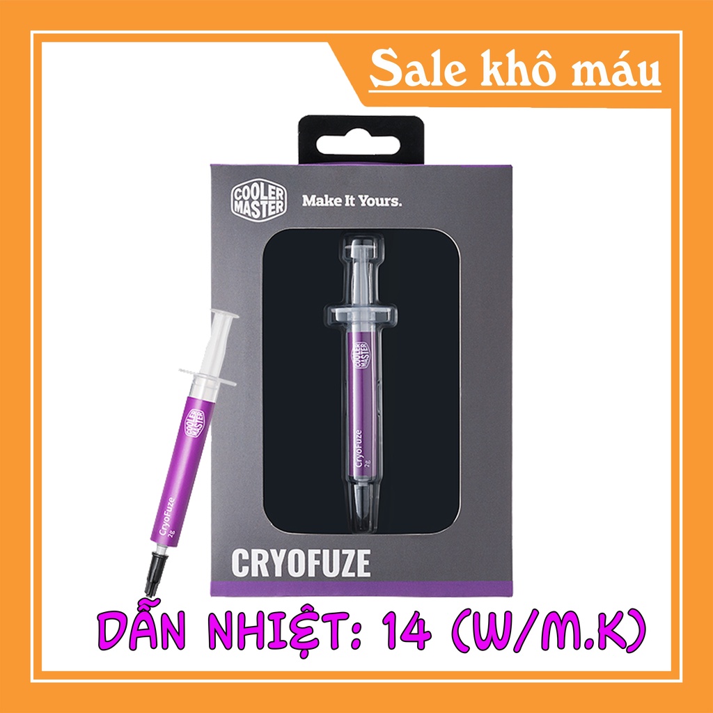 Keo tản nhiệt CPU Cooler Master MasterGel CryoFuze