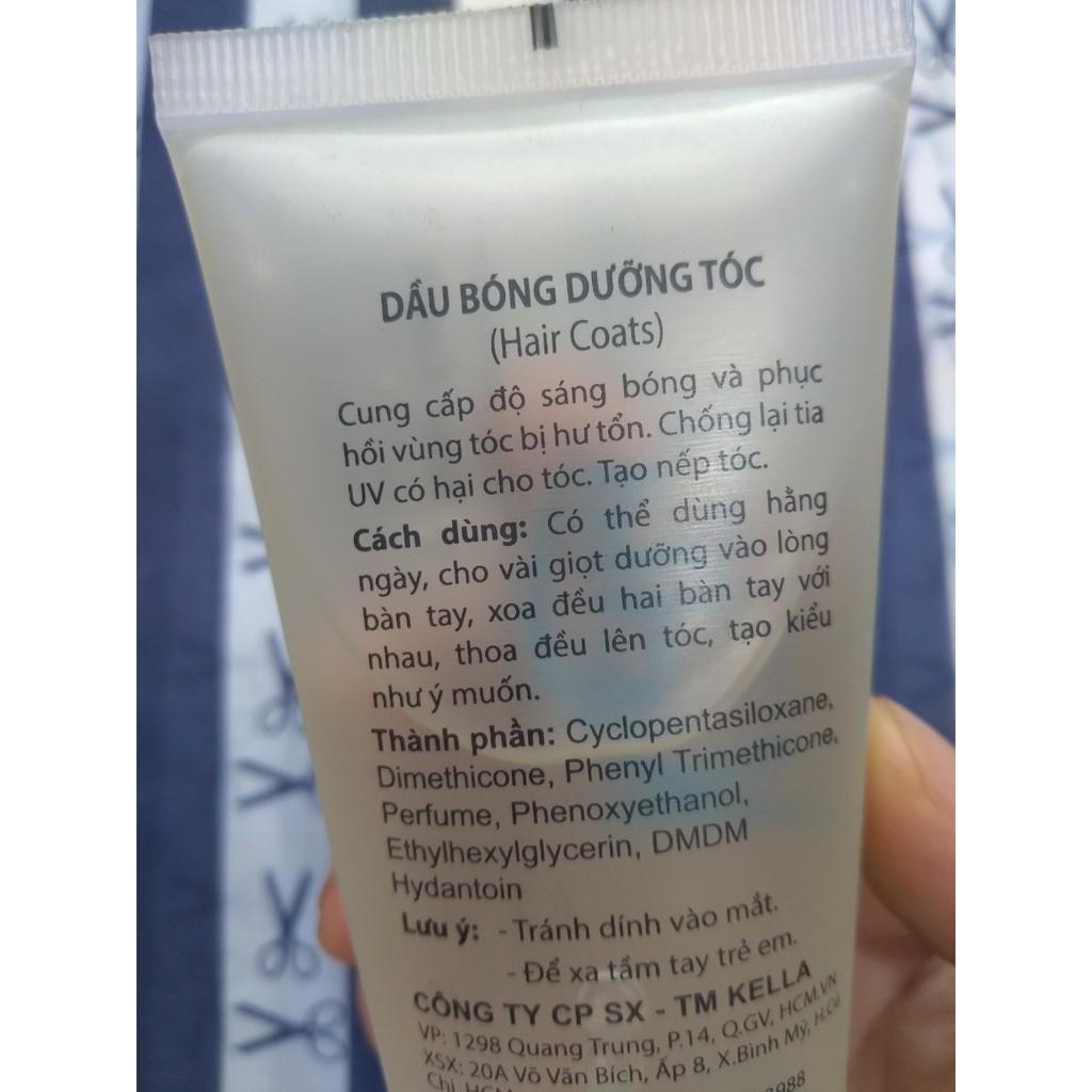 DẦU DƯỠNG BÓNG TÓC NGĂN NGỪA CHẺ NGỌN XƠ RỐI KELLA 75ML