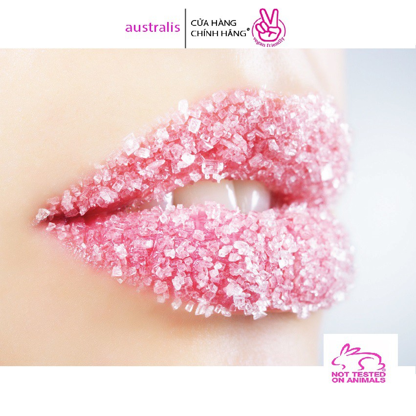 Sáp Tẩy Tế Bào Chết Môi- Australis- Lip Scrub Tẩy Tế Bào Chết Môi Bơ Shea Đường Tự Nhiên- 4.2g | BigBuy360 - bigbuy360.vn