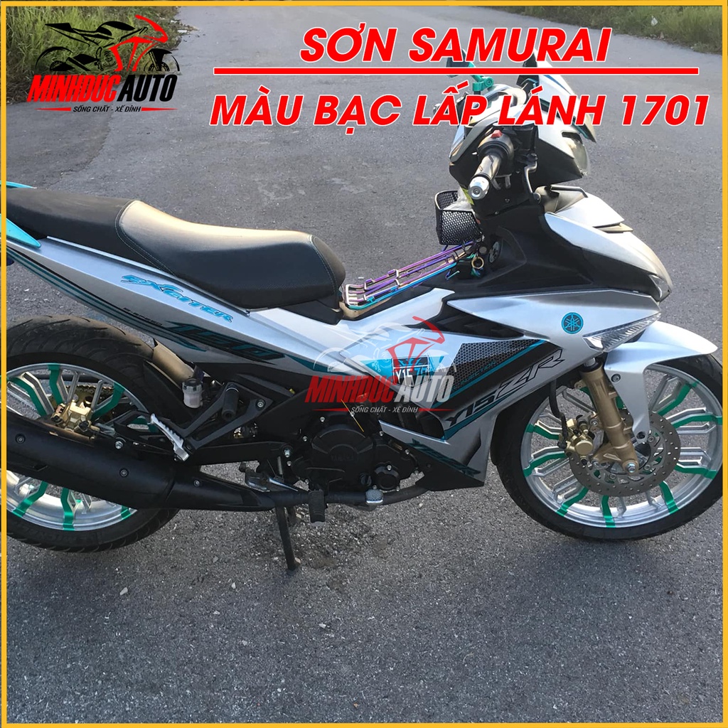 Sơn Samurai Màu Bạc Ánh Kim 1701 nhập khẩu từ Malaysia.