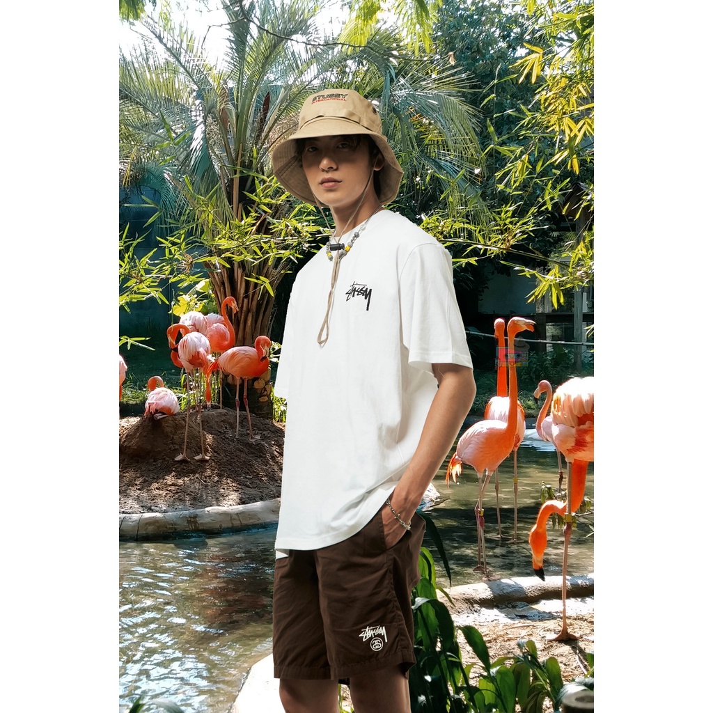 Áo phông STUSSY họa tiết Big Hippo Tee