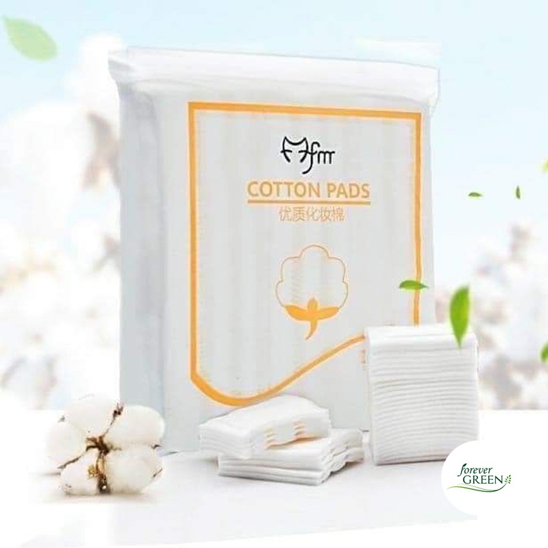 Bông tẩy trang 3 lớp Cotton Pads [Túi 222 miếng] loại 1 FG001-CP