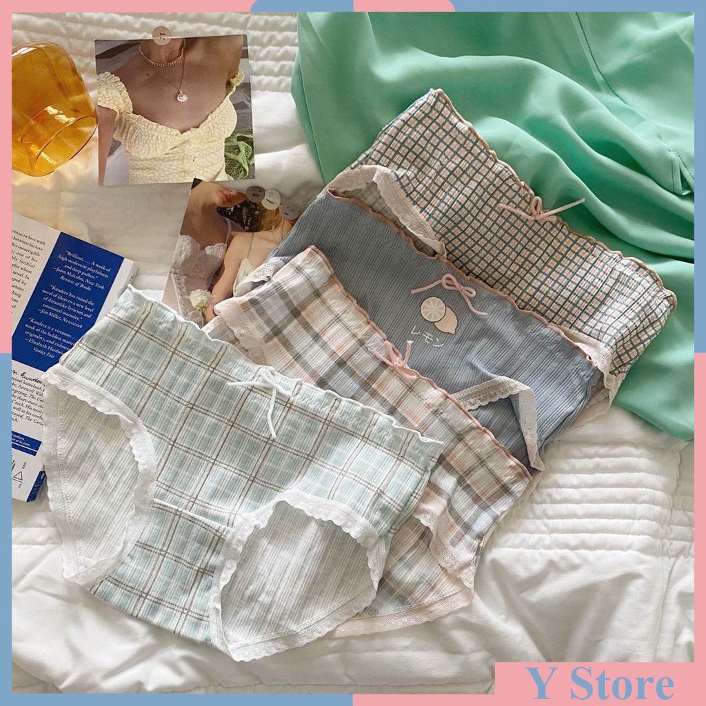 Quần Lót Cotton Tăm Tre 4D Fell The Summer