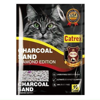 Cát vệ sinh Charoal Sand của Mỹ 10L