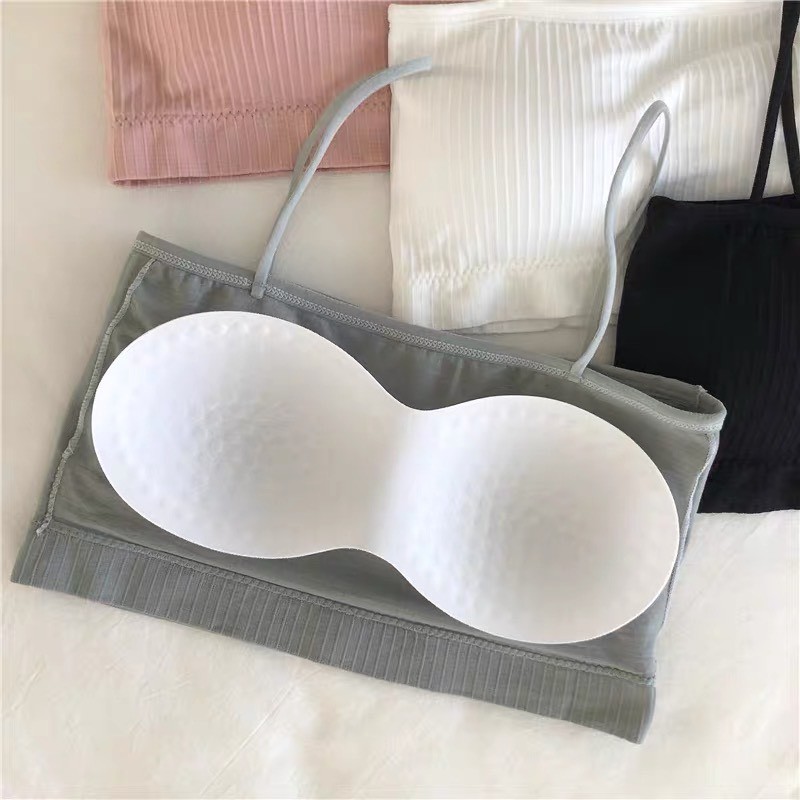 [Mã FAMAYWA giảm 10K đơn 50K] Áo hai dây croptop Lylyshop, áo 2 dây chất thun cotton co dãn có miếng đệm lót ngực | BigBuy360 - bigbuy360.vn