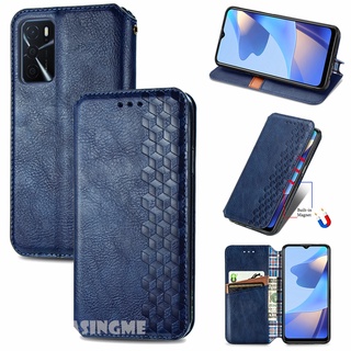 Ốp điện thoại da nắp lật từ tính chống sốc cho oppo a95 4g a16 a54s 4g a56 a74 a93 a54 5g