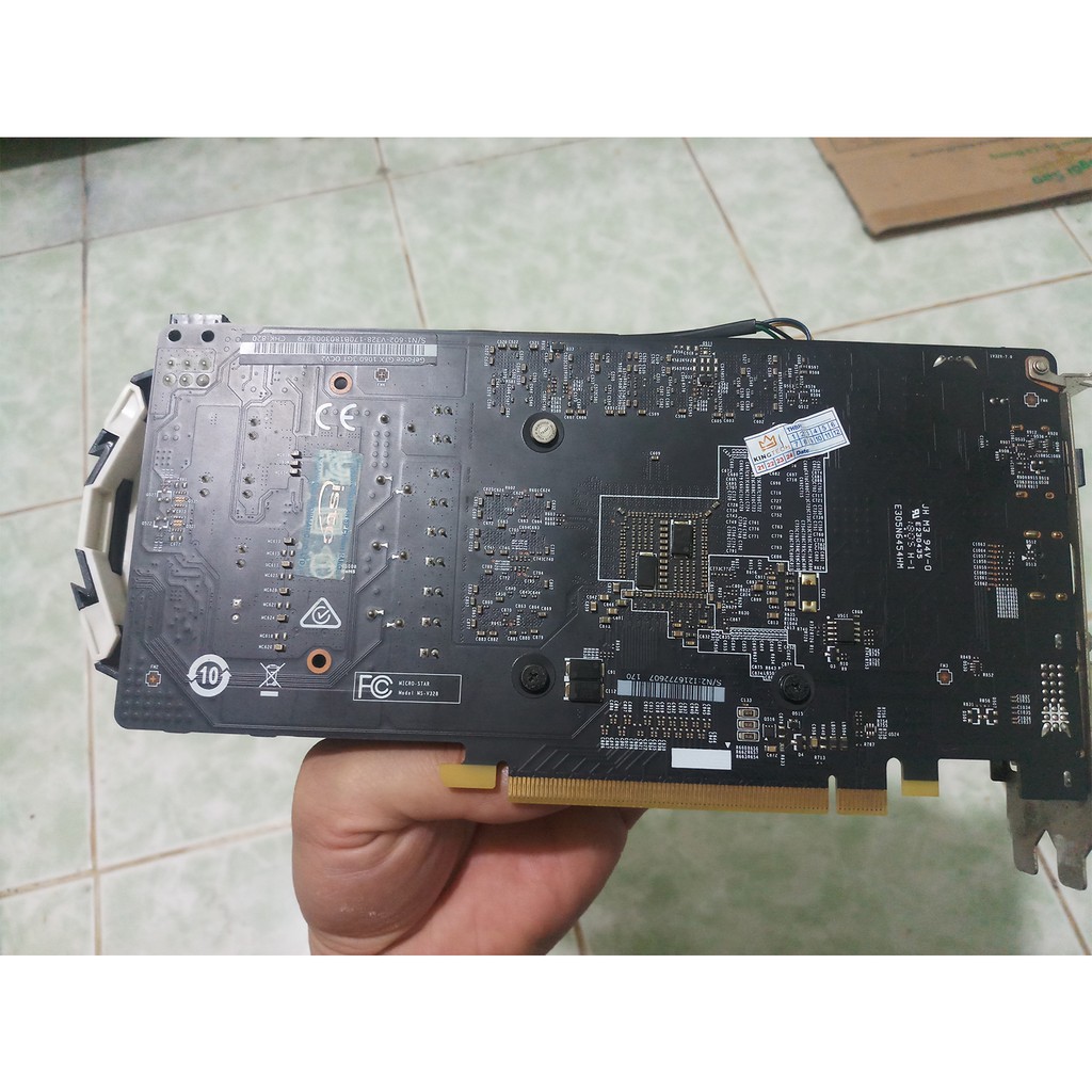 Card đồ họa MSI GeForce GTX 1060 3GT OC Mới tinh cần ra đi tìm chủ mới