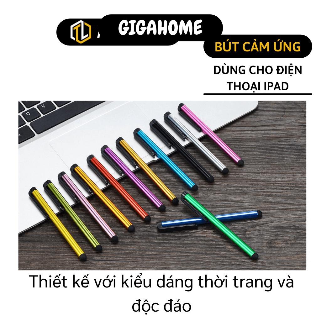 Bút Cảm Ứng 2 Đầu GIGAHOME Bút Cảm Ứng Đầu Mềm Có Kẹp Cho Điện Thoại Và Máy Tính Bảng 5651