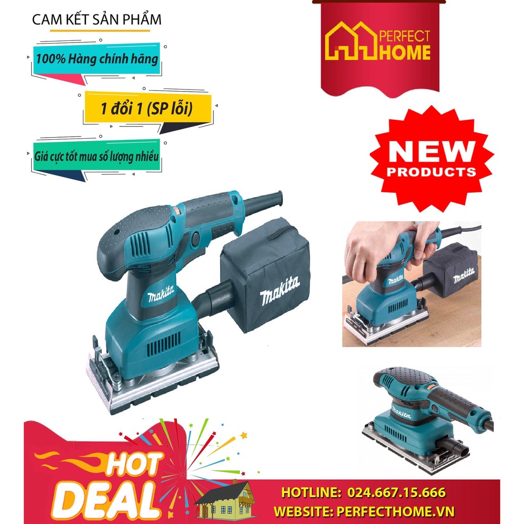 Máy Chà Nhám Rung Makita BO3710 Công suất 190W