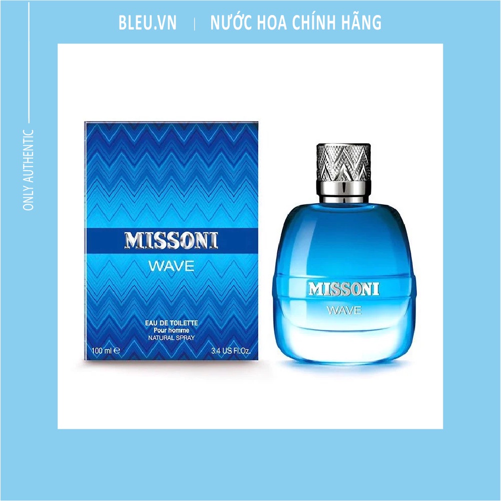 Nước hoa nam Missoni Wave Pour Homme EDT 100ml