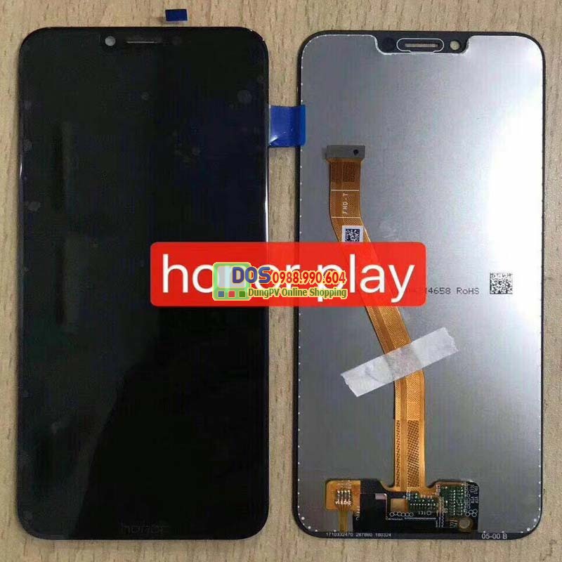 Màn hình honor play giá rẻ, mặt kính trước ép kính honor play