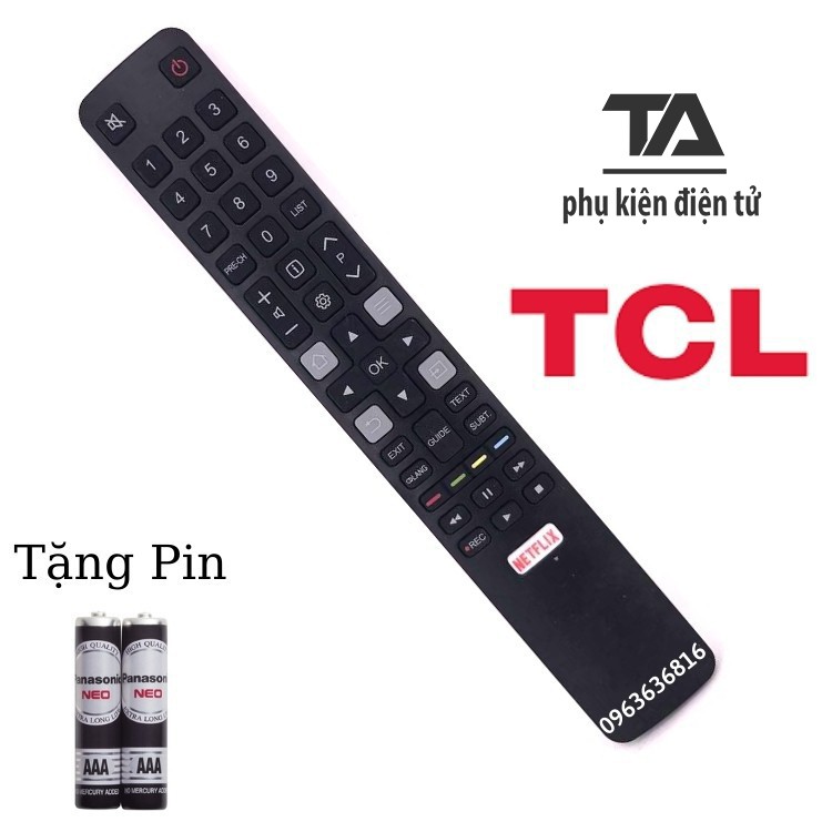 [FREESHIP 50K] REMOTE TIVI TCL ✔ ĐIỀU KHIỂN TIVI TCL - smart Netflix