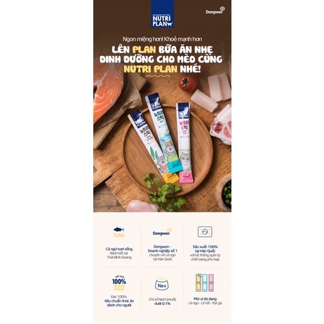 Súp thưởng cho mèo Nutri Plan 56g (4*14g)