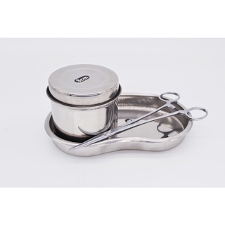 Khay Inox [Tặng quà + Freeship] 💝 Hạt Đậu Chứa ⇉ Dụng Cụ Y Tế Phun Xăm