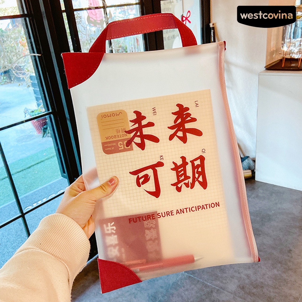 [Hot]✍Túi Đựng Dụng Cụ Học Tập Dung Tích Lớn Trang Trí Cho Trường Học