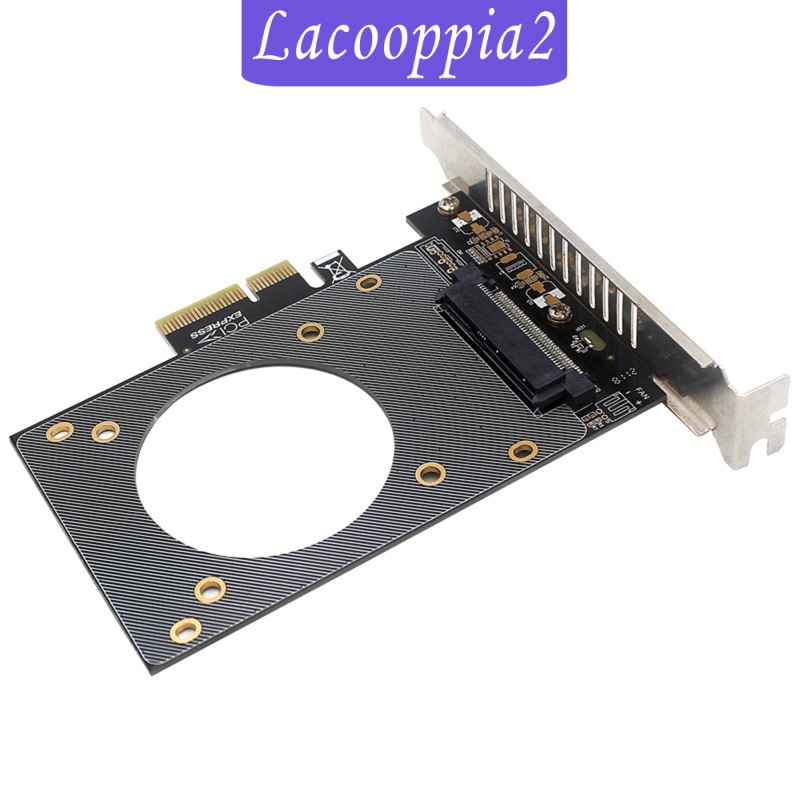 [LACOOPPIA2] GEN4 U.2 to PCIE X4 Adapter SFF-8639 to SSD Computer Components Expansion