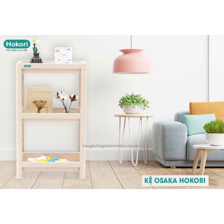 kệ đựng đồ đa năng osaka, kệ để đồ nhựa Việt Nhật 5529