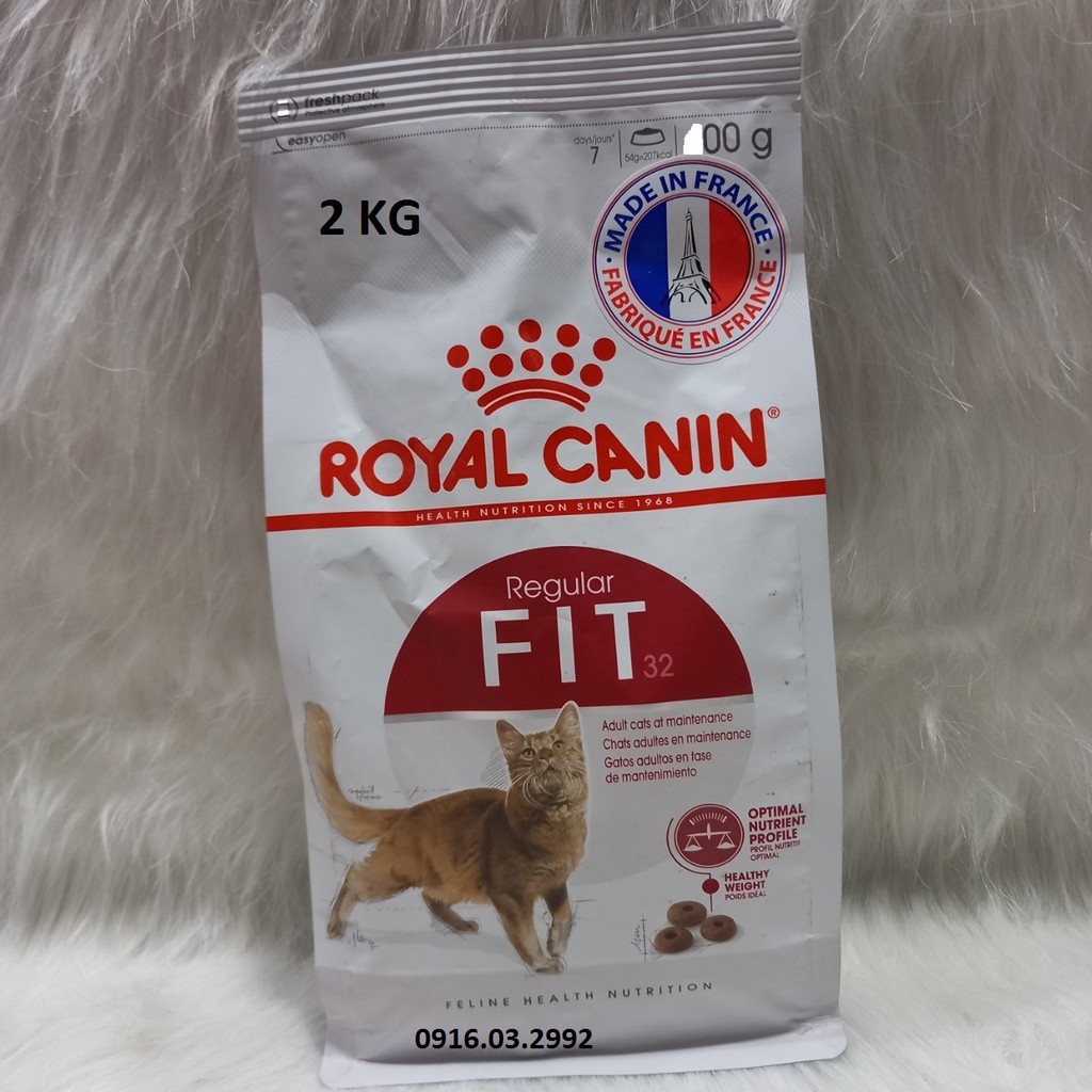 Thức ăn cho mèo trưởng thành Royal canin Fit 32 15KG