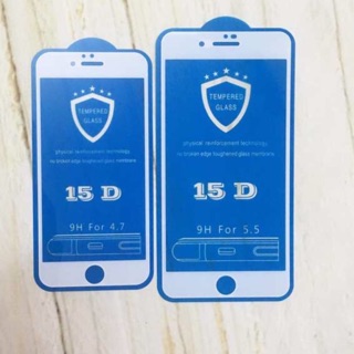 Dán kính cường lực 15D IPhone 7/7Plus/ 8/8 Plus ( Full màn hình )