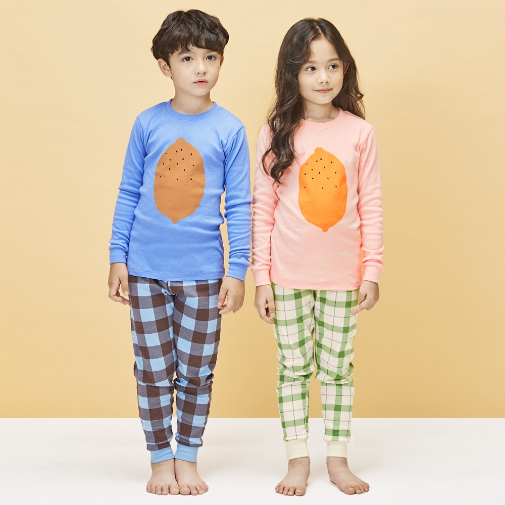 Đồ bộ quần áo dài tay cotton mùa thu đông cho bé trai và bé gái Unifriend Hàn Quốc U2021-d. Size 3, 4, 5, 6, 7, 8 tuổi