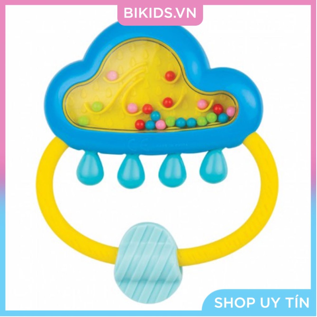 PA FREE - Winfun Đồ chơi xúc xắc cầm tay hình đám mây WF000241 cho bé sơ sinh từ 0 tháng luyện tay và thị giác cho bé