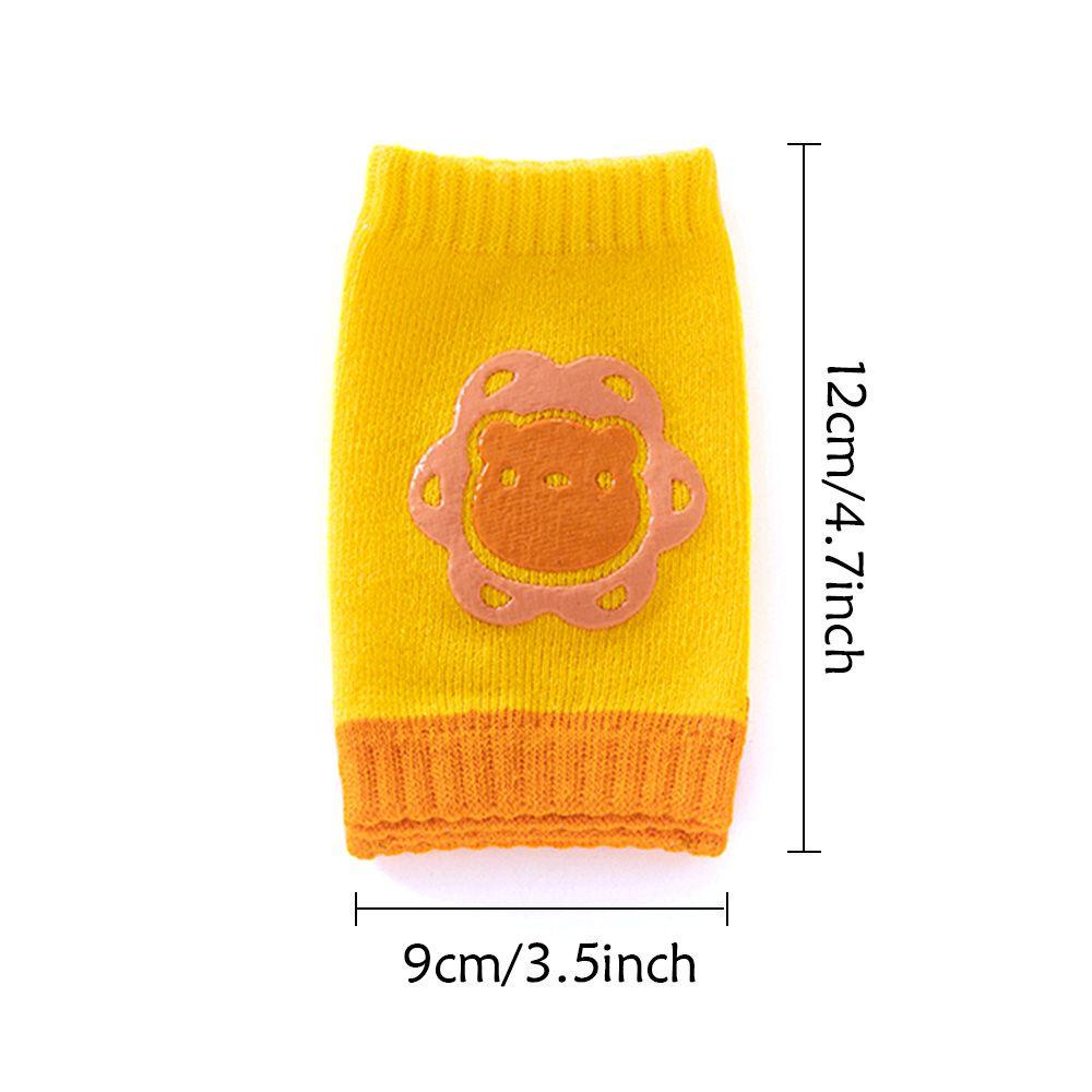 MIHAN1 1 Cặp Miếng Đệm Bảo Vệ Đầu Gối Chống Trượt Chất Liệu Cotton Cao Cấp Họa Tiết Hoạ