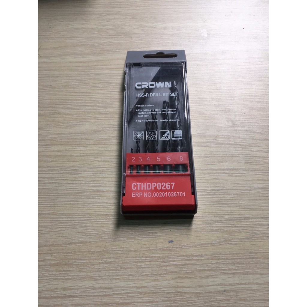 Mũi Khoan, Mũi Khoan Sắt Khoan Gỗ Chính Hãng Crown