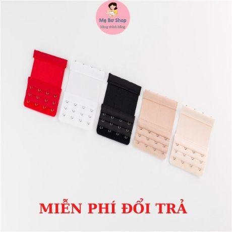 Móc Nới Rộng Áo Ngực Có Chun Cao Cấp (4 Móc) - Dây Nối Áo Ngực