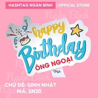 Hashtag sinh nhật bố mẹ,ông bà nội,ông bà ngoại,bố mẹ thân yêu