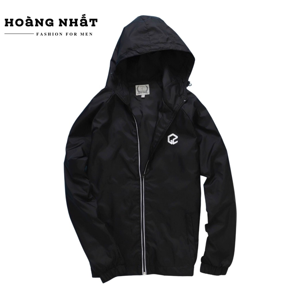 Áo Khoác Nam HOÀNG NHẤT - AK014 💥FREESHIP💥 vải dù 2 lớp xuất Hàn có nón thời trang