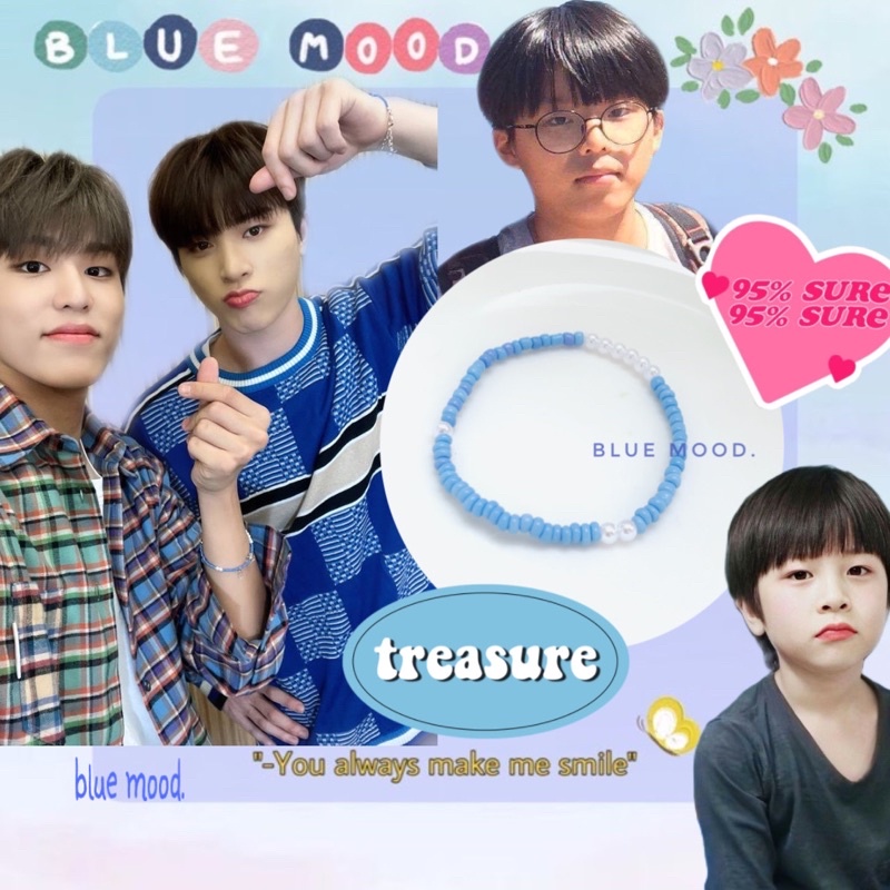 Vòng tay handmade hạt cườm Inspired Junghwan x Jeongwoo Treasure