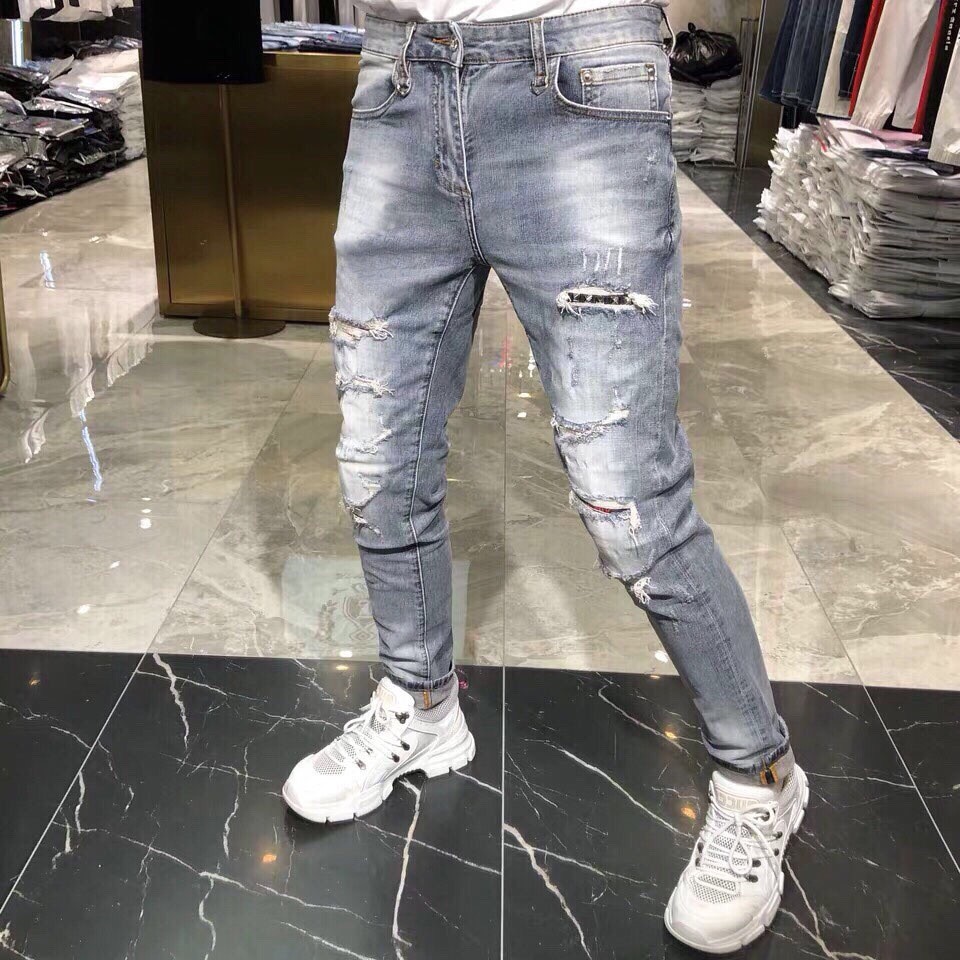 [FreeShip- Trợ Giá] ❤️Quần Jean Nam Chất Đẹp Cá Tính ❤️ | Quần bò nam  | quần jeans nam thời trang | Quần nam MS77